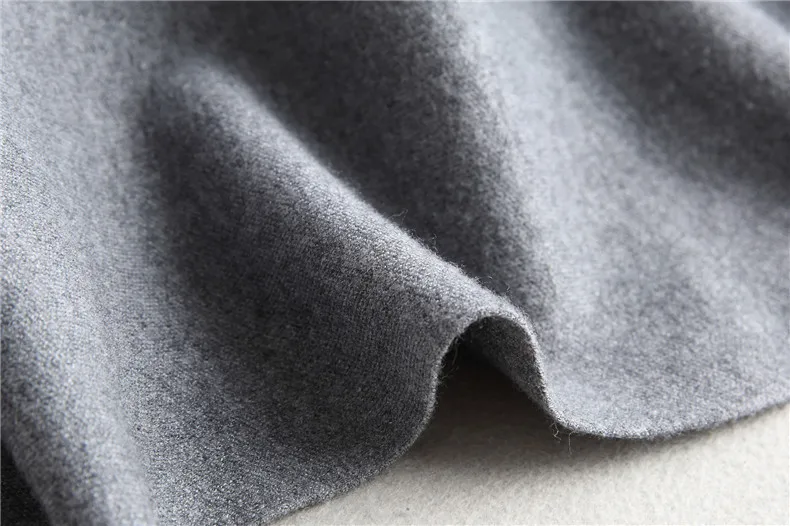 Однотонная Осенняя женская короткая вязаная юбка с поясом элегантная подходящая