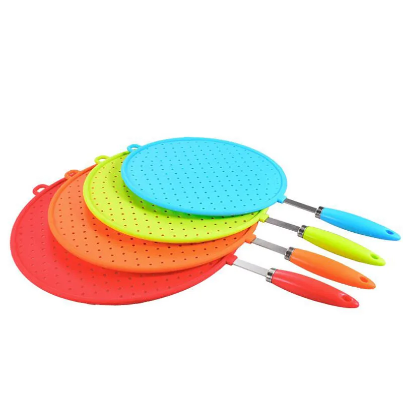 

Kitchen Splatter Screen for Frying Pan 13 inch Silicone Oil Splash Guard for Cooking & Frying, Stops Hot Oil Splash