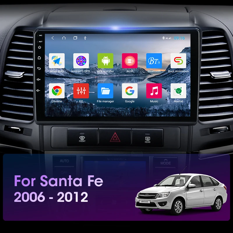 Автомобильная Мультимедийная система Vtopek автомагнитола на Android 10 0 с 9 &quotэкраном 4
