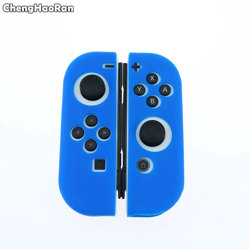 No.10 Силиконовый чехол ChengHaoRan для nintendo Switch, мягкий чехол для контроллера, защитный чехол для NS JoyCon - Цвет: No.10