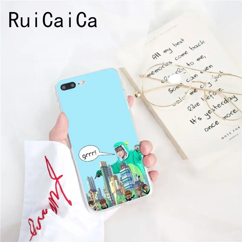 A3 Ruicaica KPOP корейские мальчики Jimin Suga RM Роскошный Уникальный Дизайн чехол для телефона для iPhone 8 7 6 6S Plus X XS MAX 5 5S SE XR 10 - Цвет: A3