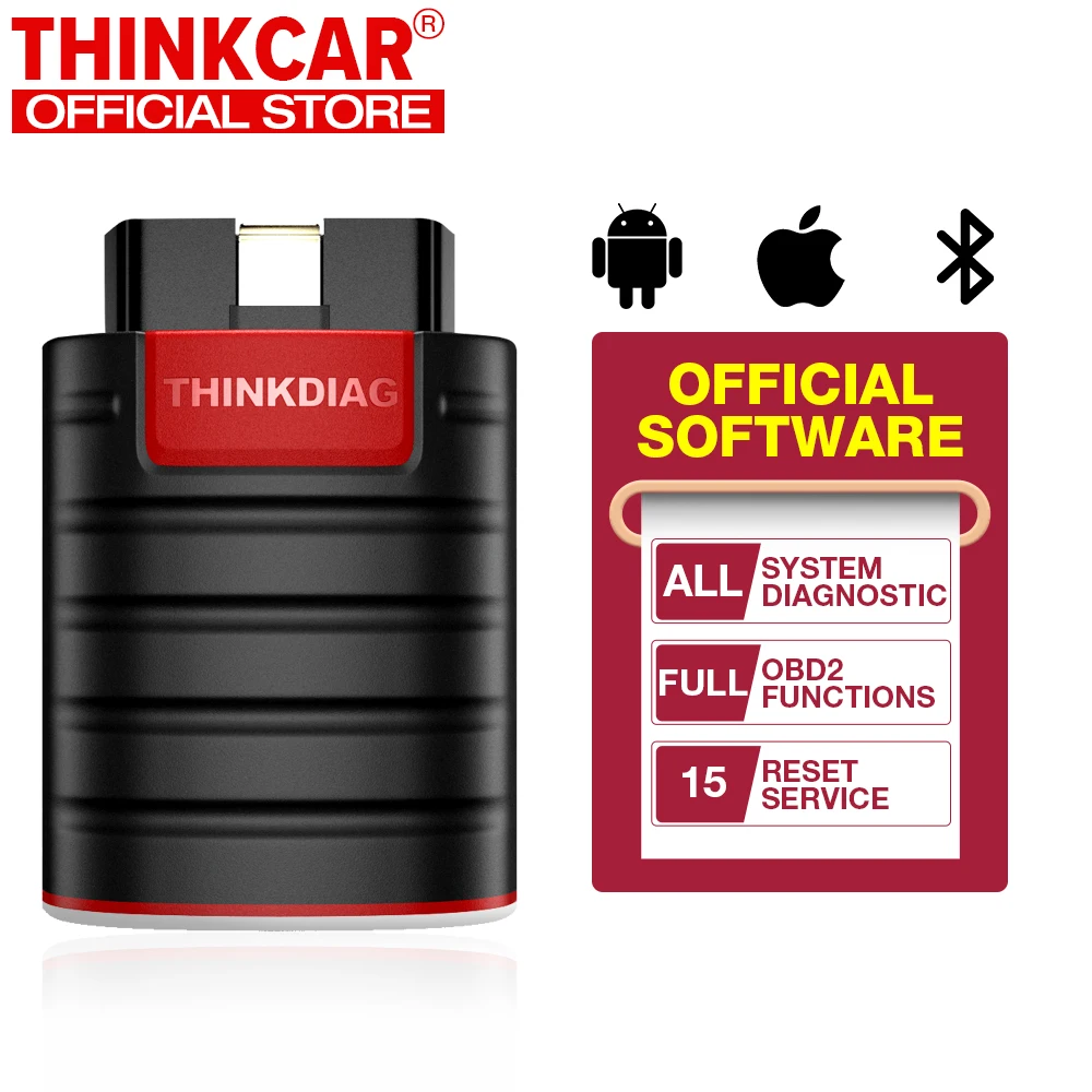 Инструмент для диагностики всех систем Thinkcar полный комплект OBD2 15 тестов
