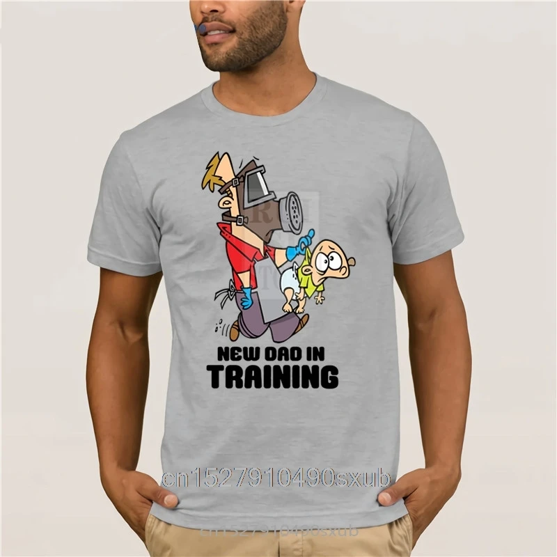 Мужские забавные крутые новые футболки папа подарки для малышей идеи Новые Топы