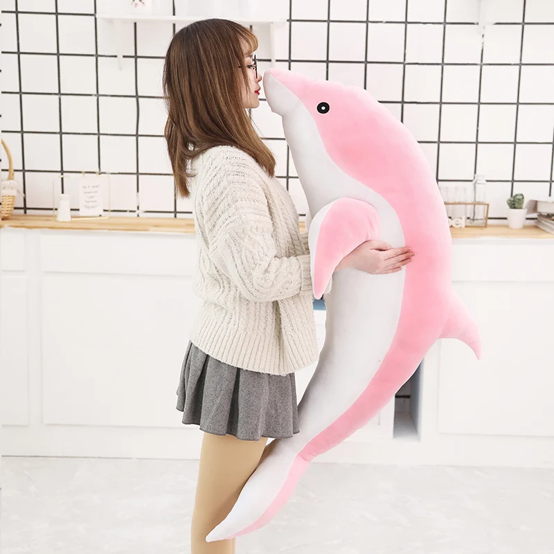 50 см Новинка Мини Размер Kawaii мягкие игрушки милый плюш мягкий Дельфин подарок на