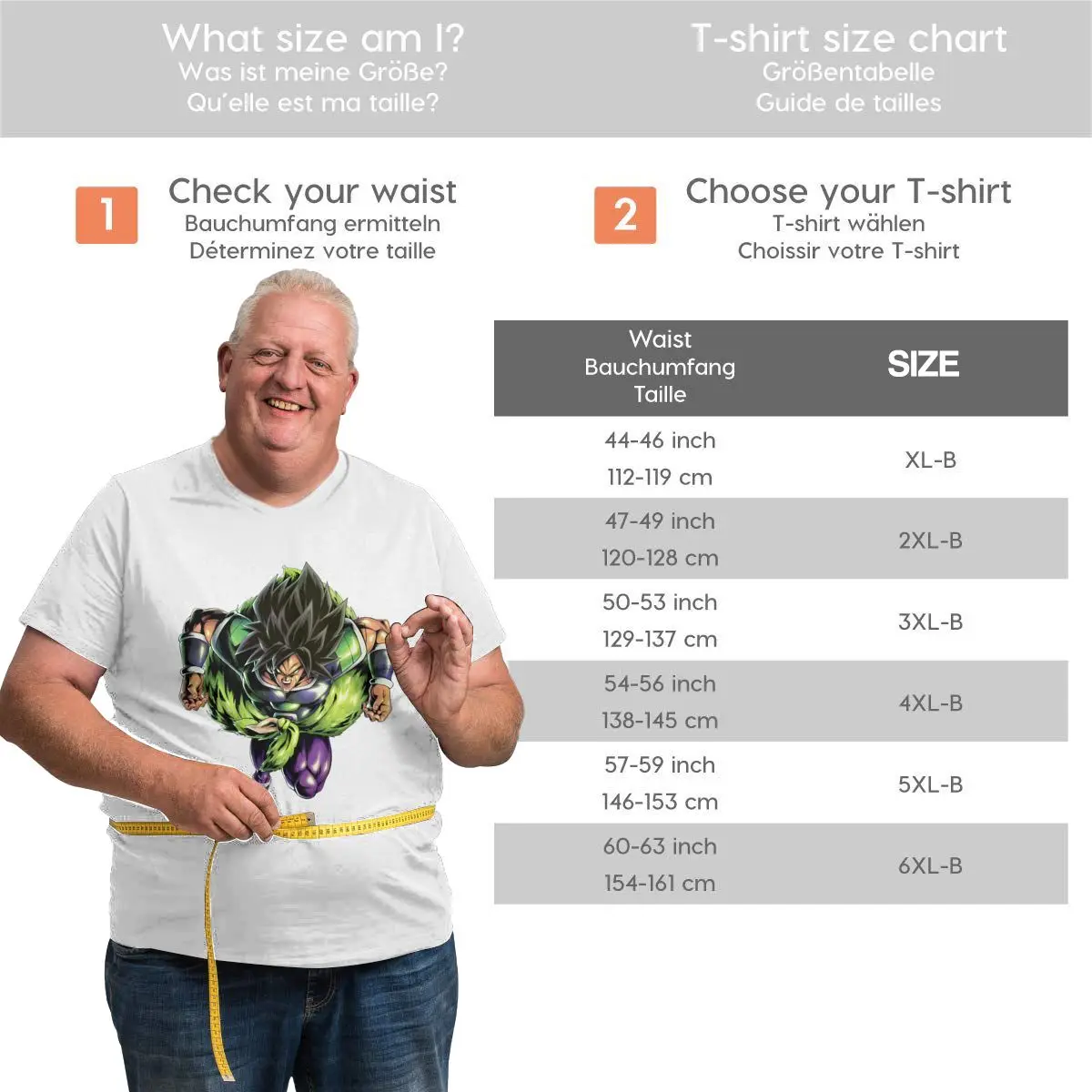 

Anime Fans Majin Broly TT man T Shirt durability Short sleeveRound neck T-shirt