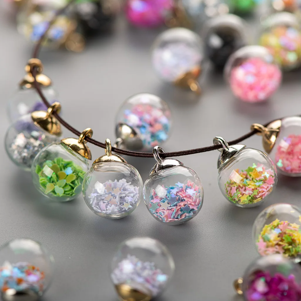 16 #10 шт сплав крючок полый стеклянный кулон не натуральный камень бусины