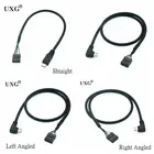 Материнская плата для ПК 9P к Micro USB к DuPont 2,54 мм 5Pin DuPont USB к Micro USB шнуру для передачи данных из алюминиевой фольги + Плетеный сетчатый кабель