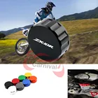 Аксессуары для мотоциклов, Крышка Резервуара тормозной жидкости заднего вида CNC для Kawasaki NINJA ZX10R ZX-10R 2008-2015 09 10 11 12 13 14 15