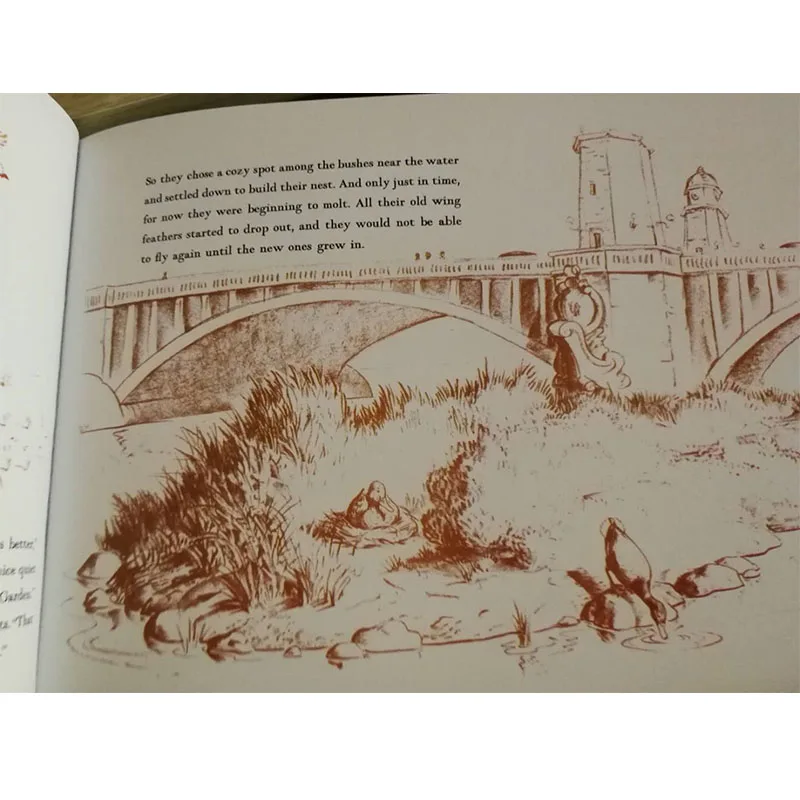 Сделай путь для утят Роберт Макклоски обучающая английская книга с картинками