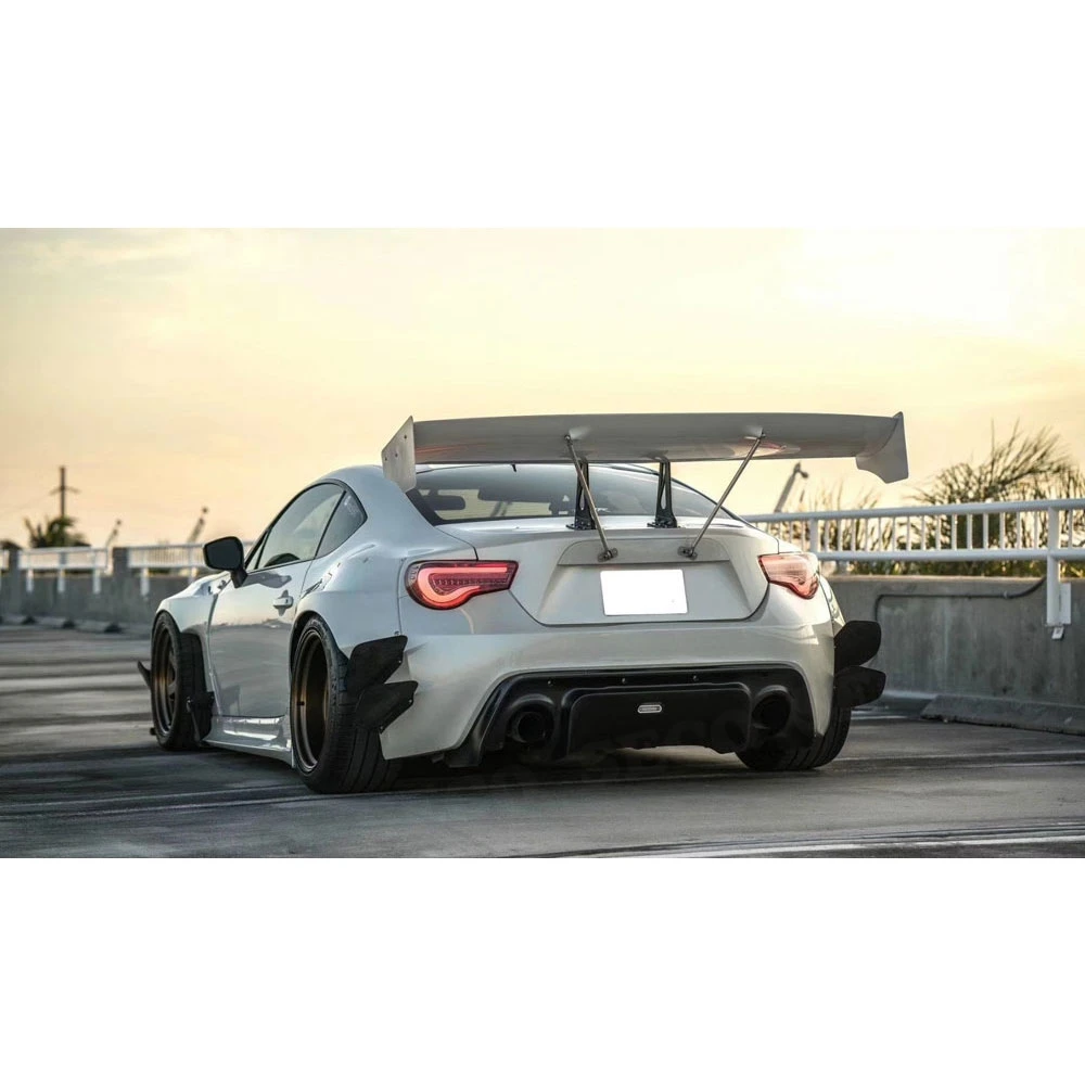 Набор из стекловолокна с широким корпусом для Toyota GT86 Subaru BRZ FT86 FRS передний бампер