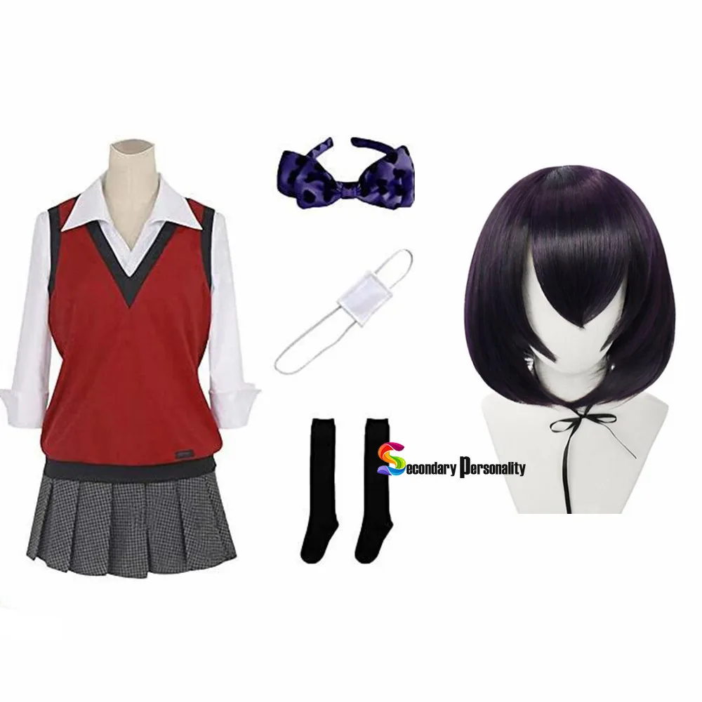 Новинка 2021 модная аниме одежда для манги костюмы косплея Yumeko Jabami Twin Runa Yomozuki Ikishima