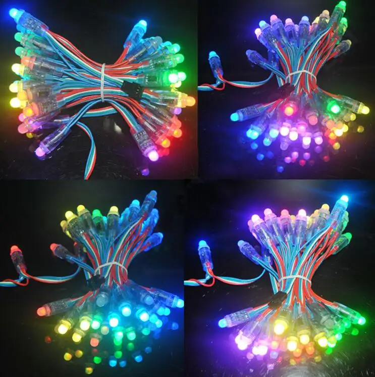 WS2811 RGB LED Module IP68 Waterproof DC5V Full Color Pixel String Point Lights | Освещение