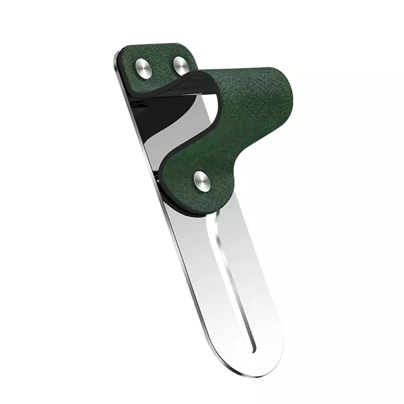 Green Xiaomi Mijia Freefinger палец кольцо держатель Многофункциональный модный мобильный телефон кольцо кронштейн кожаная поверхность портативный хранения - Цвет: Green