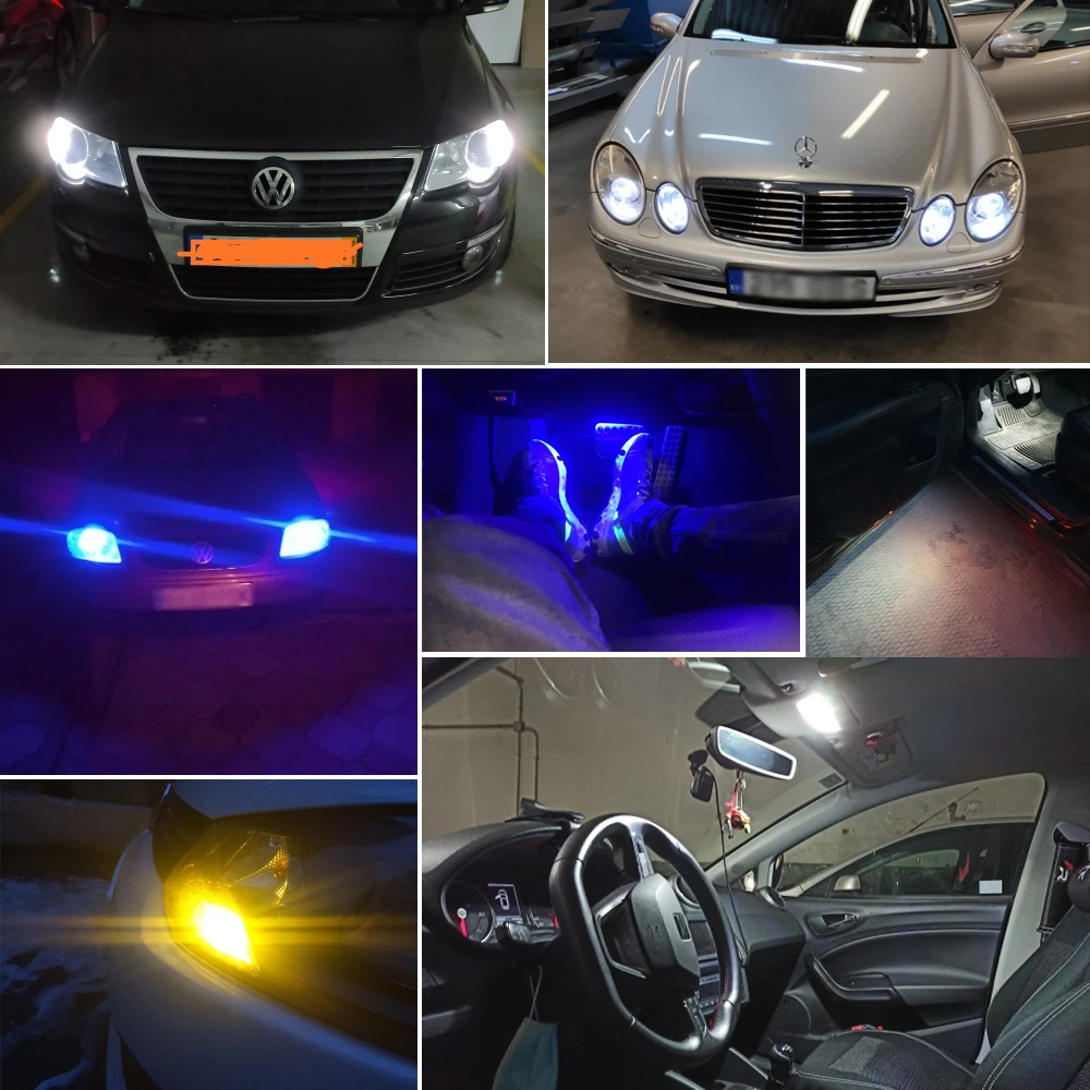 2 шт 12V T10 W5W светодиодный светильник парковки авто лампа для BMW E60 E90 E91 E92 E36 E30 E39 E46 X5