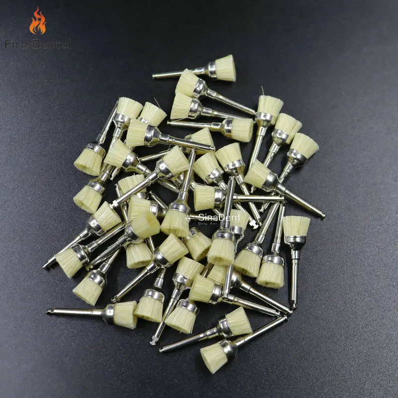 

100 шт., щётки с зубной щетиной для профилактики зубов