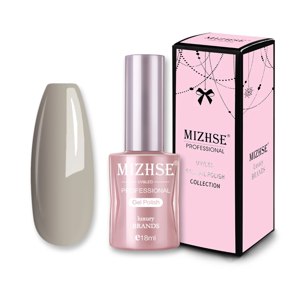 MZT001 MIZHSE 18 мл 1 шт. Гель-лак для ногтей Off White УФ-гель для ногтей Перманентный УФ-и светодиодный Гель-лак для ногтей - Цвет: MZT001