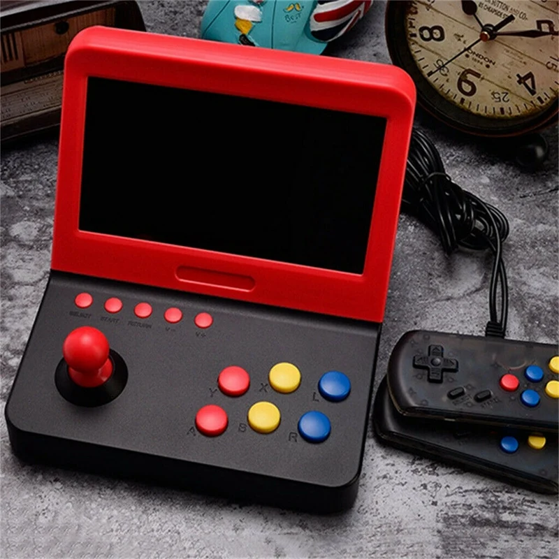 Мини 7 дюймов ручной Аркада Ретро машин для детей с 3000 классические видео