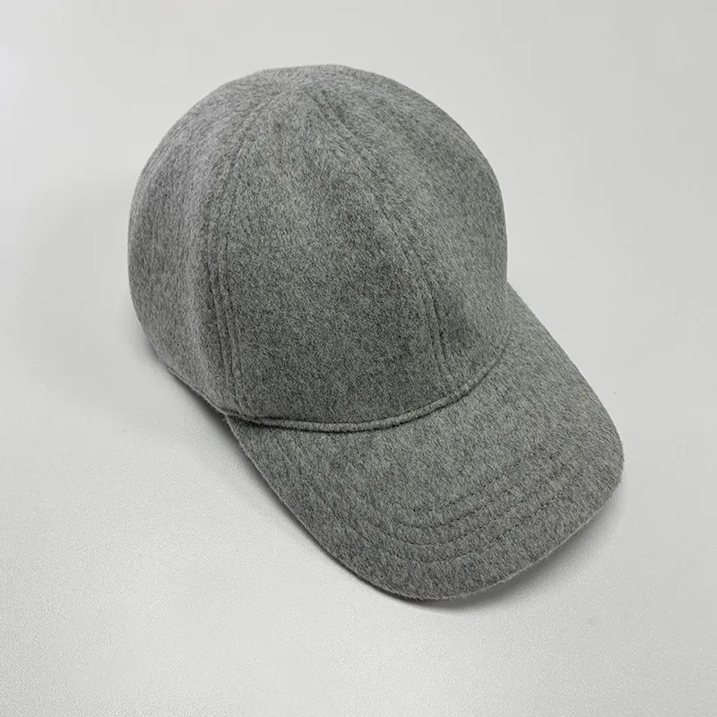 Женская шерстяная бейсболка модная Регулируемая Солнцезащитная Повседневная