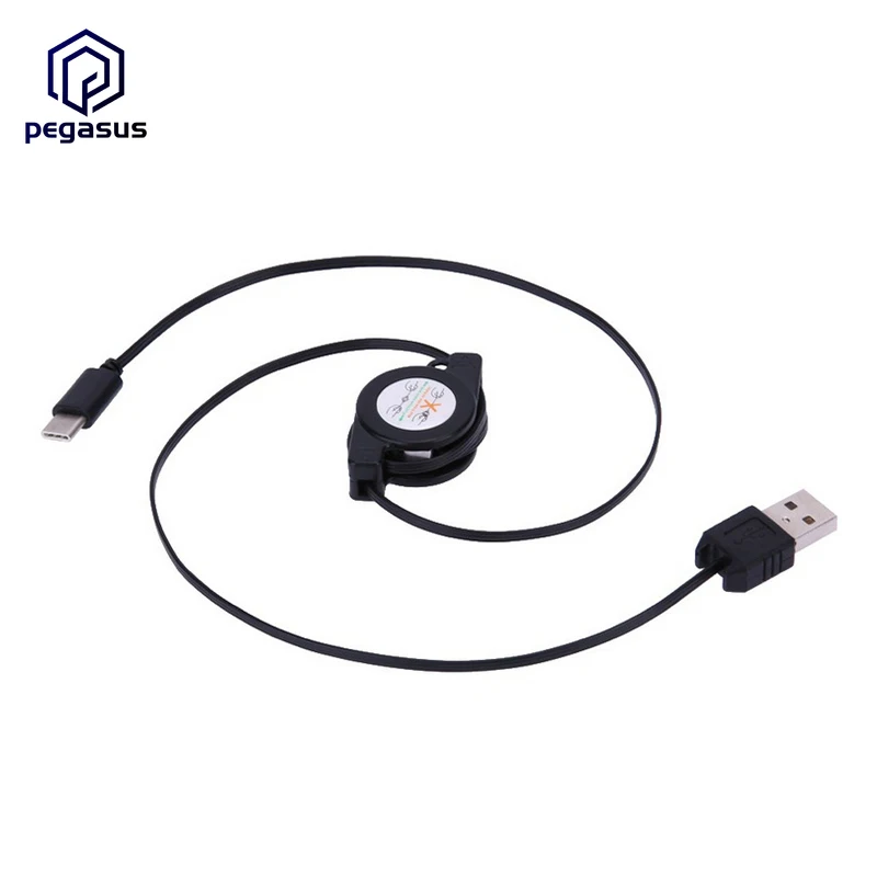 0 8 м USB 3 1 Тип C выдвижное зарядное устройство кабель для зарядки и синхронизации