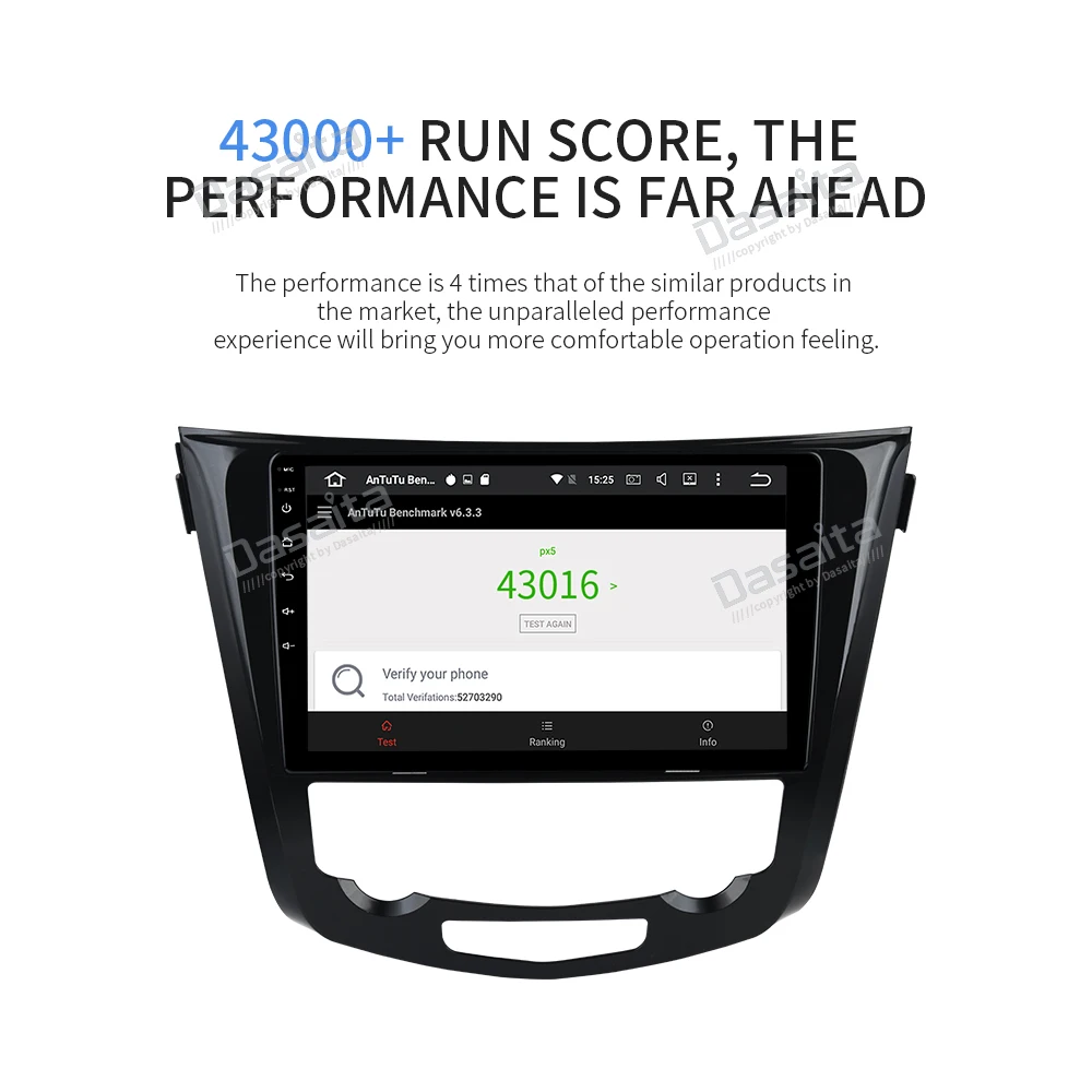 10," ips Android 9,0 Автомобильный мультимедийный плеер для Nissan X-Trail Qashqai автомобиль радио gps 8-ядра, 4 Гб Ram, TDA7850