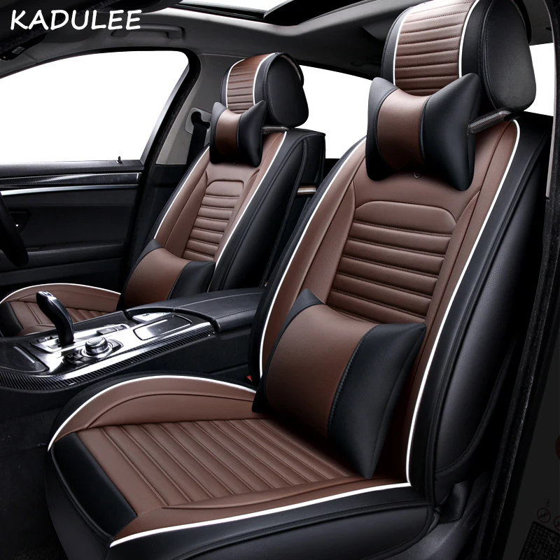 Чехол для автомобильного сиденья KADULEE из искусственной кожи Kia rio 3 soul sportage 2011 2018