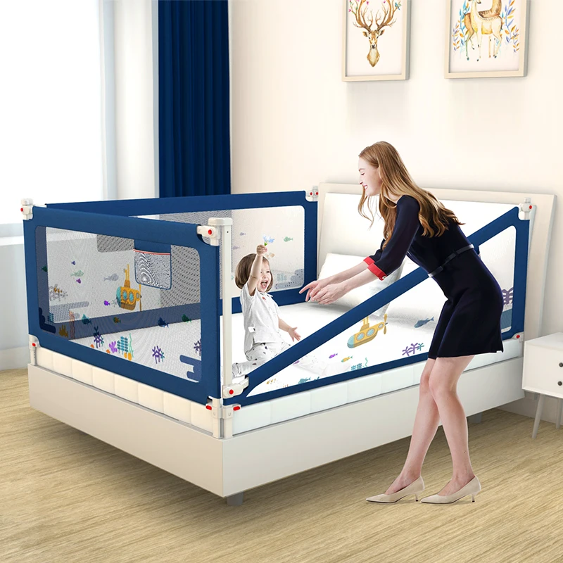 

2020 Playkids, новые продукты, детская безопасная складная кровать, рельсы для детской кроватки