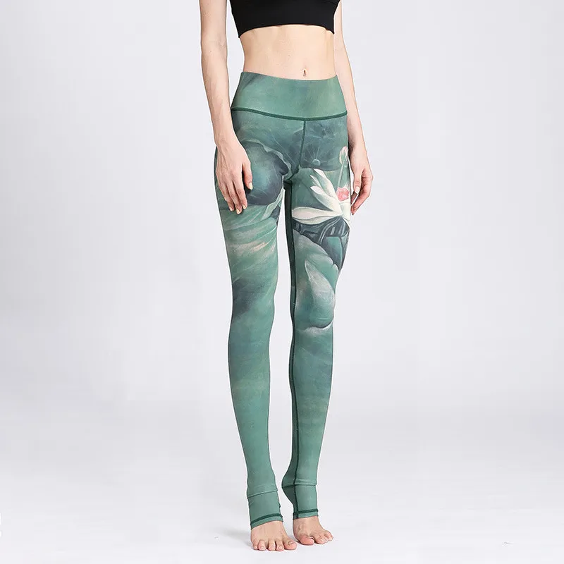 

Printed Yoga Pants Women High Waist Yoga Leggings for Fitness Sports Tight Pants Running Athletic Leggings Sport Trousers