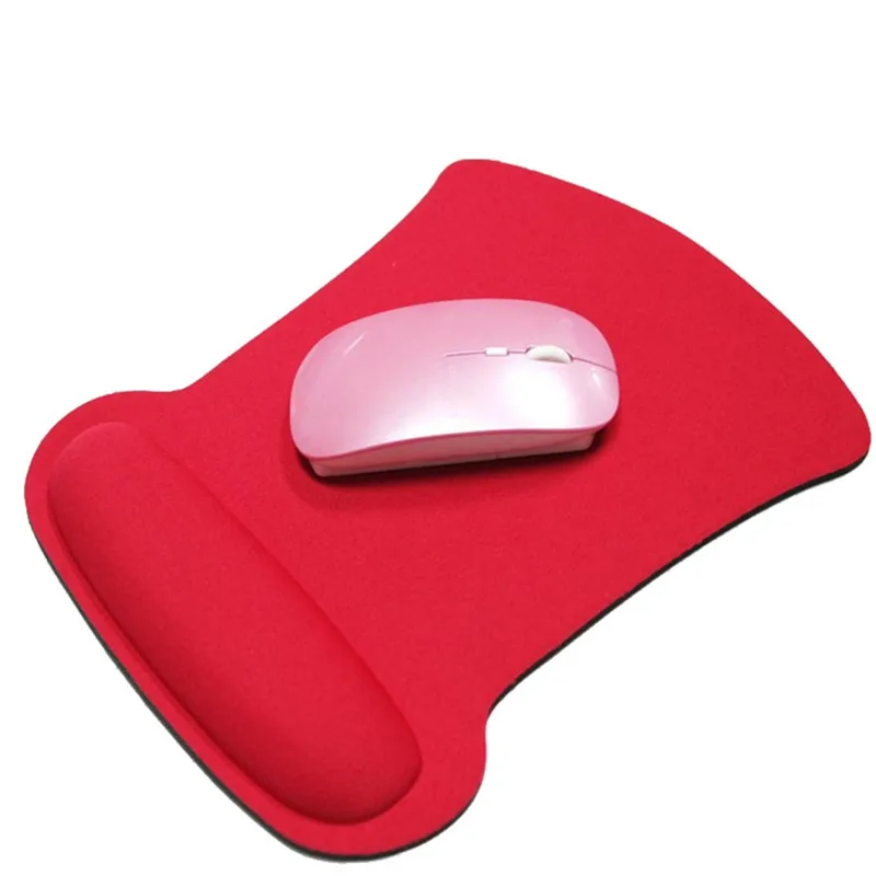VOBERRY Gel Wrist Rest Resistant Computer Notebook Soft Edge Seamed Mouse Pad Office Rubber Fabric Mat Random Delivery | Компьютеры и