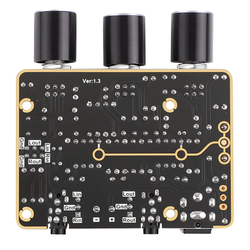 Поворотная плата Lusya HIFI NE5532 с низкочастотным фильтром и предусилителем |