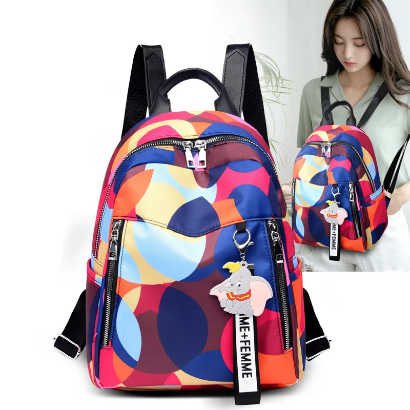 Новинка школьные сумки высокое качество водонепроницаемый нейлоновый женский