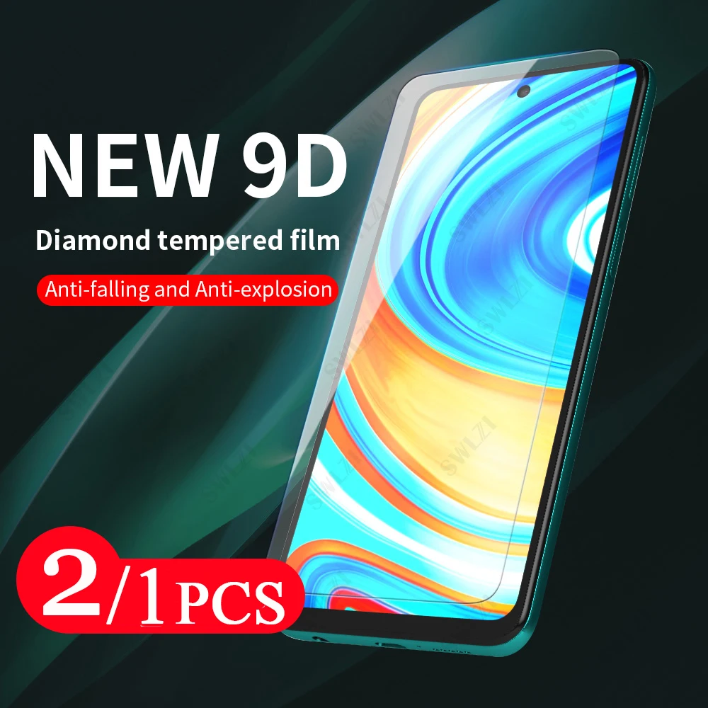

2-1Pcs protective for Xiaomi Redmi 10X 9C 9A 9AT 9i Note 9 9T 9S 8 8T 8A 7 7S Pro Max Tempered Glass Film Phone Screen Protecto