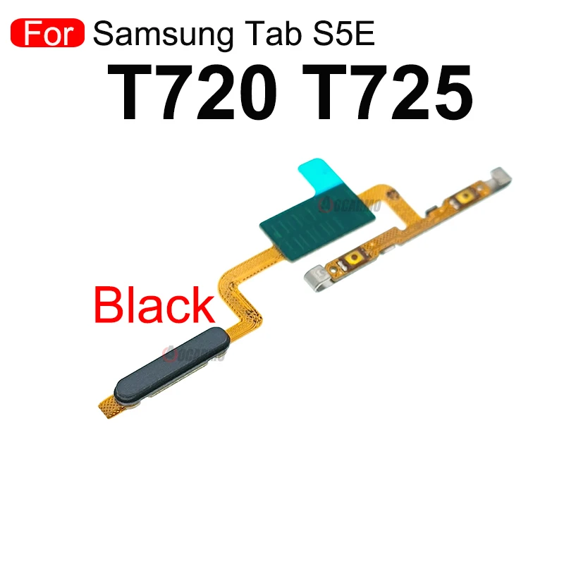 Кнопка включения/выключения питания для Samsung Galaxy Tab S5E T725 T720 кнопка домой с