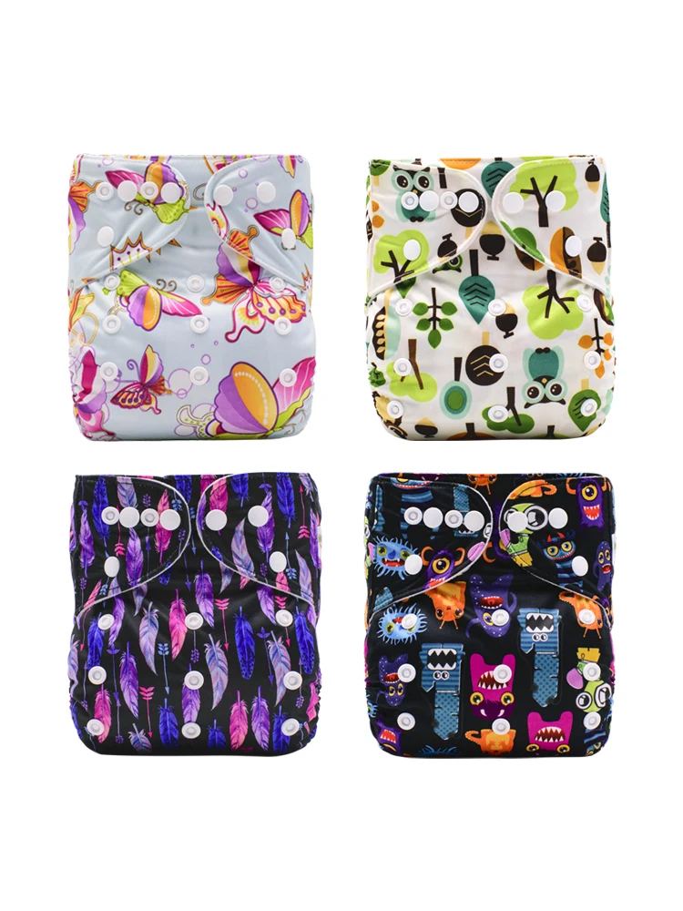 Многоразовые подгузники для новорожденных лучший тканевые карманные