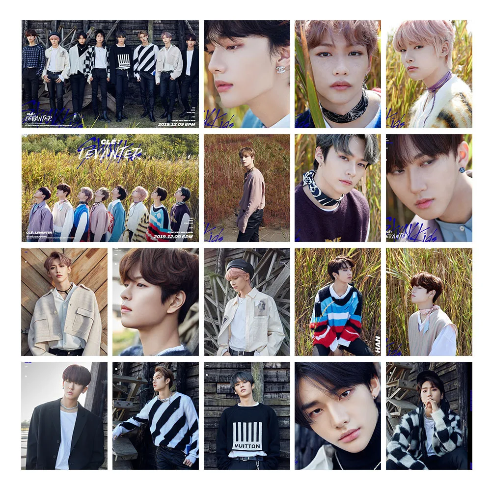 

Kpop STRAY KIDS photocard EXO new album high quality HD Picture Kpop EXO Stray kids photocard new arrivals straykids