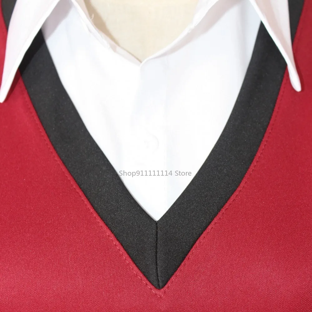 

Kakegurui Midari Ikishima Cosplay Costume Compulsive Gambler Uniform Anime Accessories JK Clothing Vest Dress Schoolgirl Suit