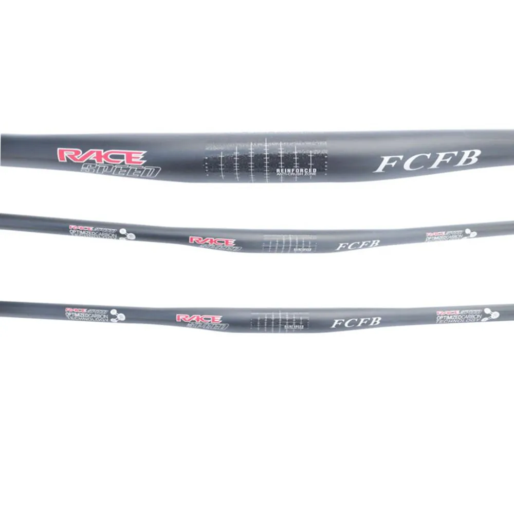

FCFB race speed full carbon fiber mtb bicycle handlebar 31.8mm Mountain bike carbon handlebars 4 upsweep 9backsweep