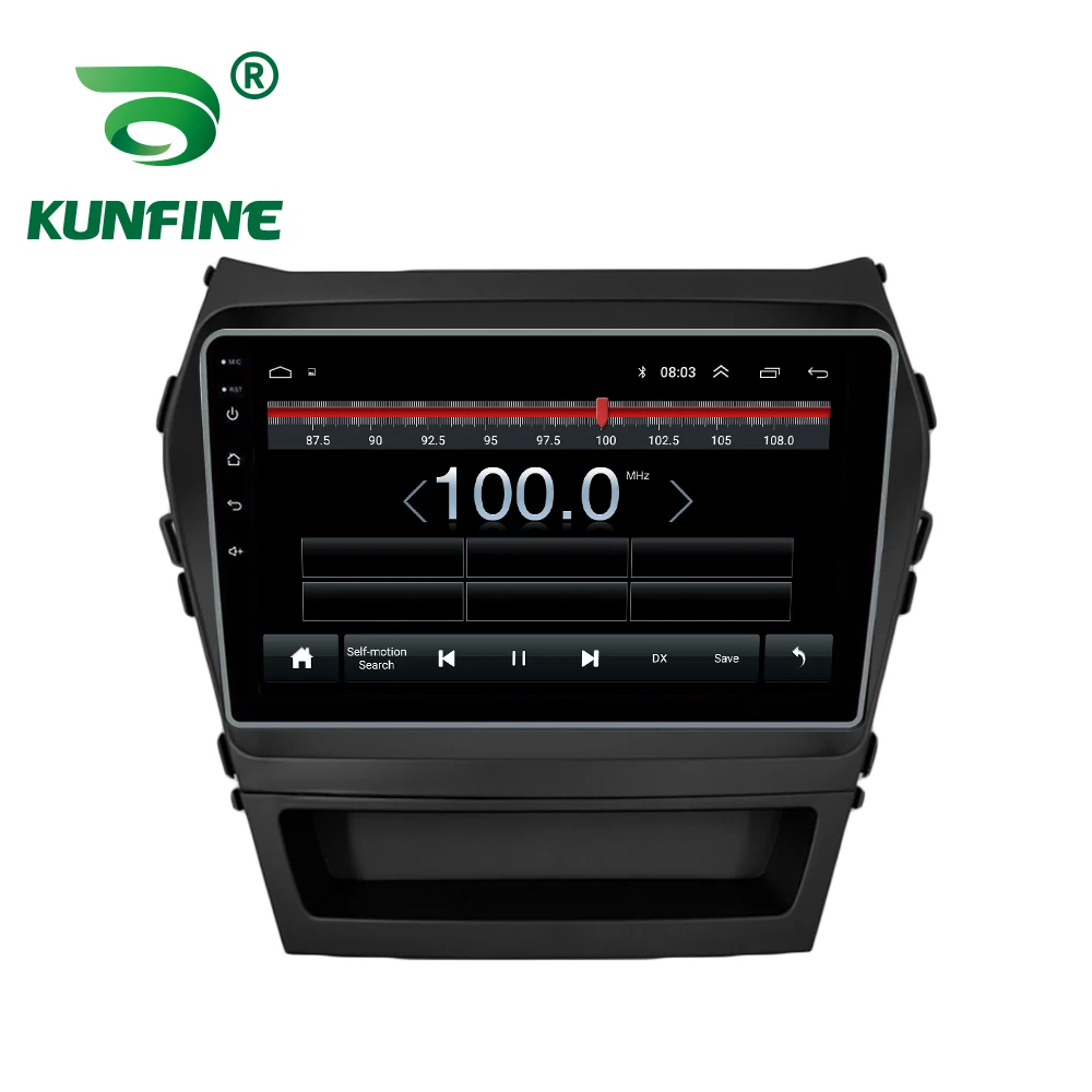 Автомагнитола для Hyundai IX45 Santafe 12-16 с восьмиядерным процессором Android 10 0 DVD