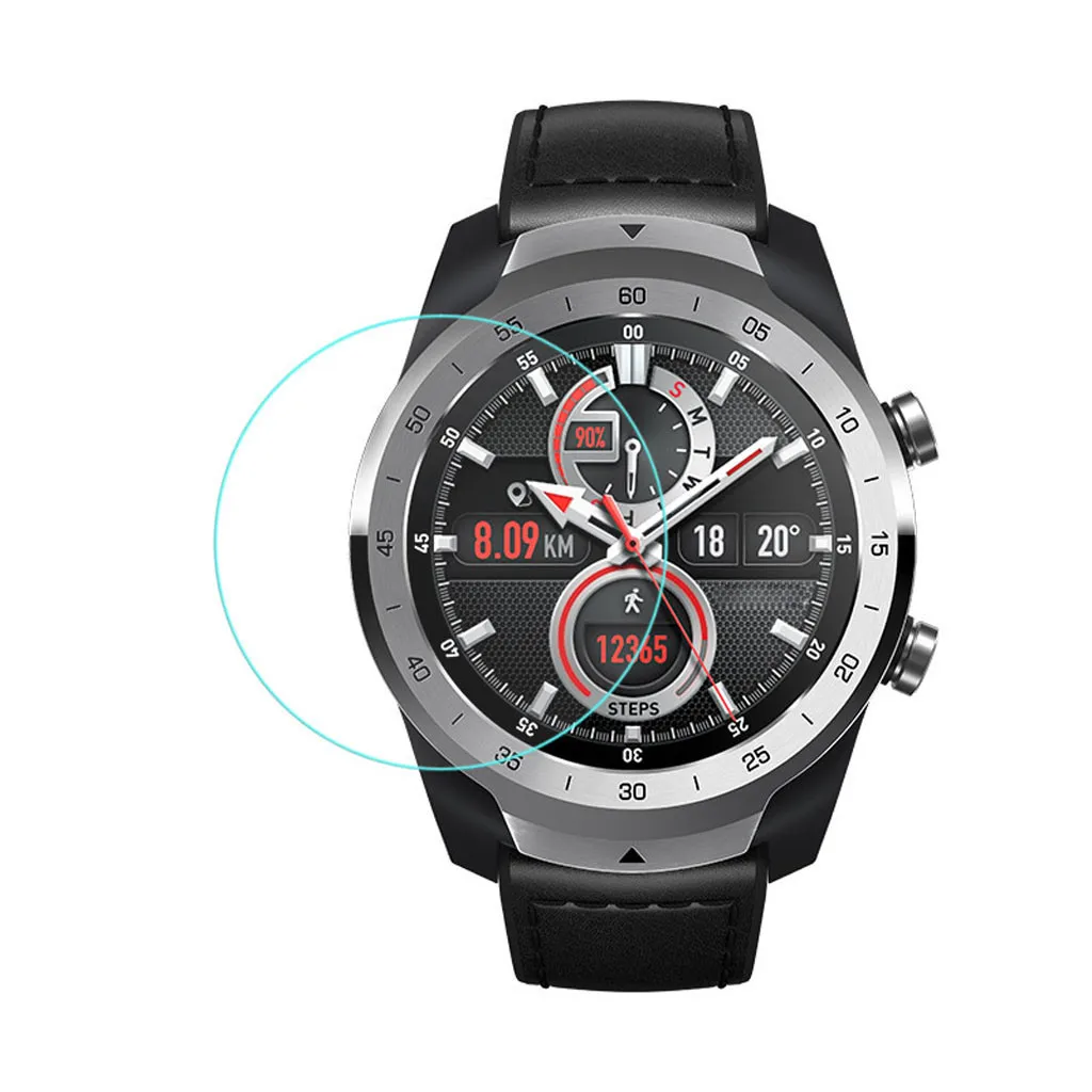 Ouhaobin закаленное стекло для часов ticwatch pro Защитная пленка экрана прозрачная