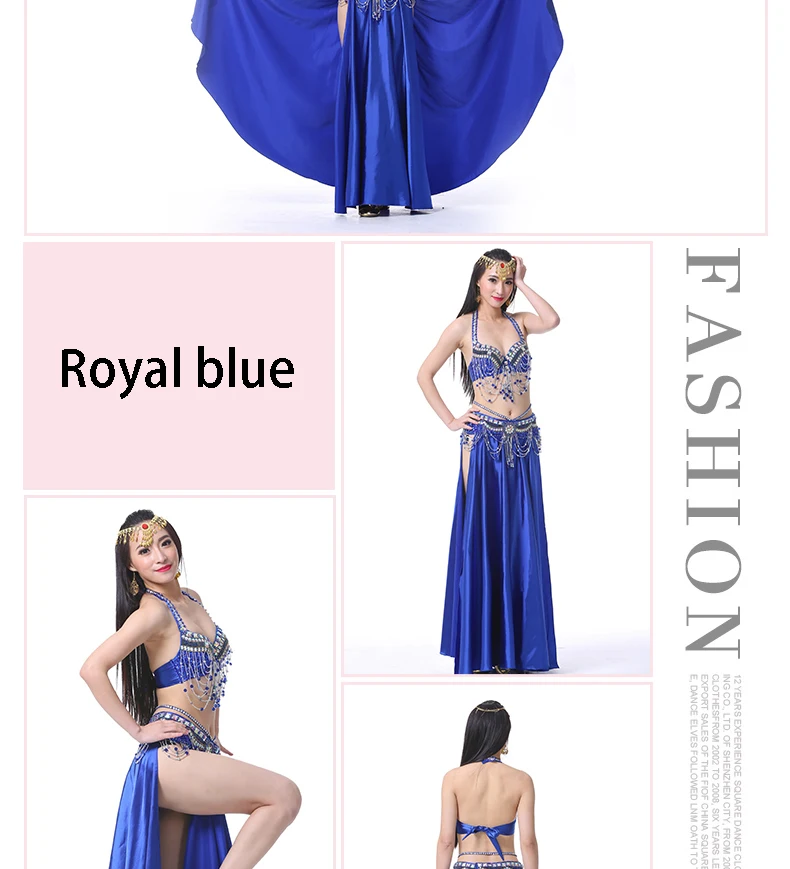 2pcs/set Belly Dance Costumes Oriental Dance Suit BellyDance Costumes Carnival Dance Costumes#865