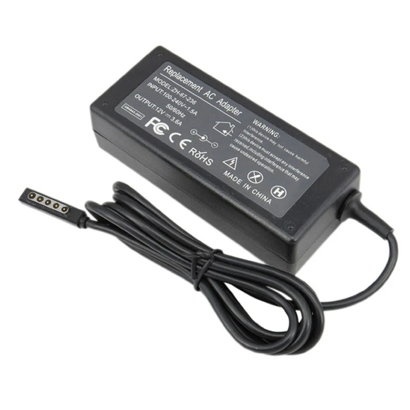 12V 3.6A AC адаптер питания настенное зарядное устройство для Microsoft Surface 10 6 Windows 8 Pro 1 2 RT