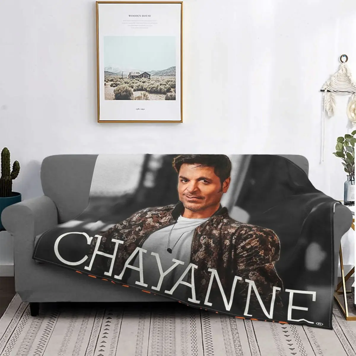 

Bopakal Chayanne Desde El Alma Tour 2019, manta, colcha, cierre a cuadros, Sudadera de felpa