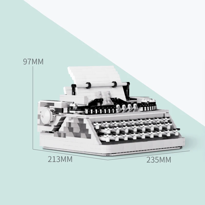 

Printer Building Blocks Model Assembling Puzzle Small Particle Modular Printer Bricks Constructor Toys for Kids Collection