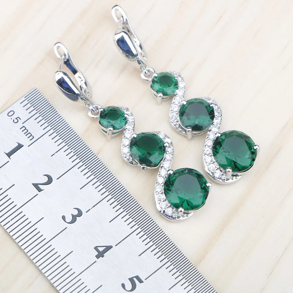 Комплект из колье серёг и браслета серебра 925 пробы|jewelry sets earrings|silver jewelry setjewelry |