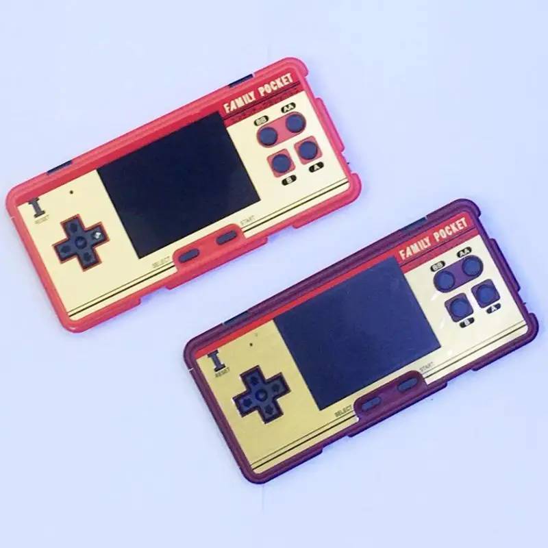 

Mini Retro Portable Handheld Game Player Family Pocket Built in 638 Games 8 Bit Portable Video Console Durable Best Gift Dark Re
