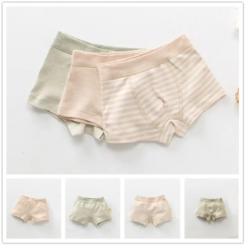 Детское цветное хлопковое нижнее белье детское на все сезоны мужские и женские