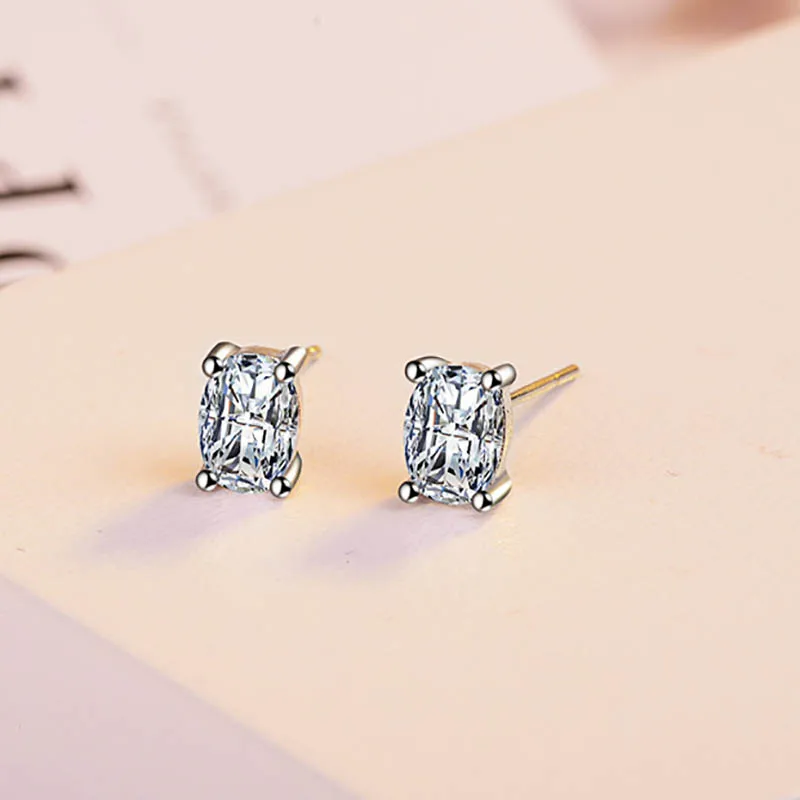 Модные серебряные серьги Jellystory 925 с цирконом драгоценными камнями