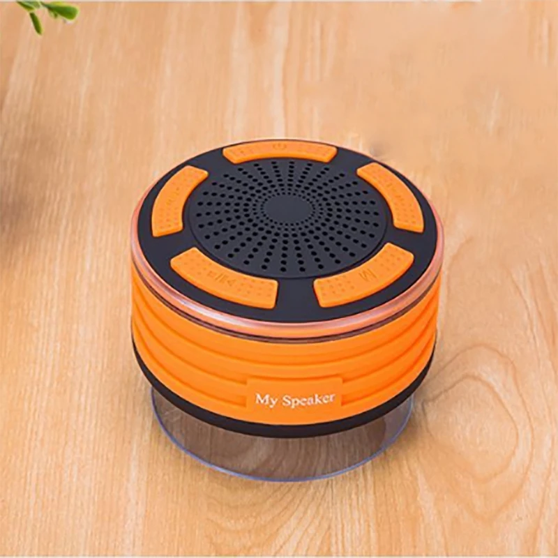 Bluetooth Speaker IPX7 Waterproof Wireless Portable FM Radio Handsfree Car Suct | Электроника