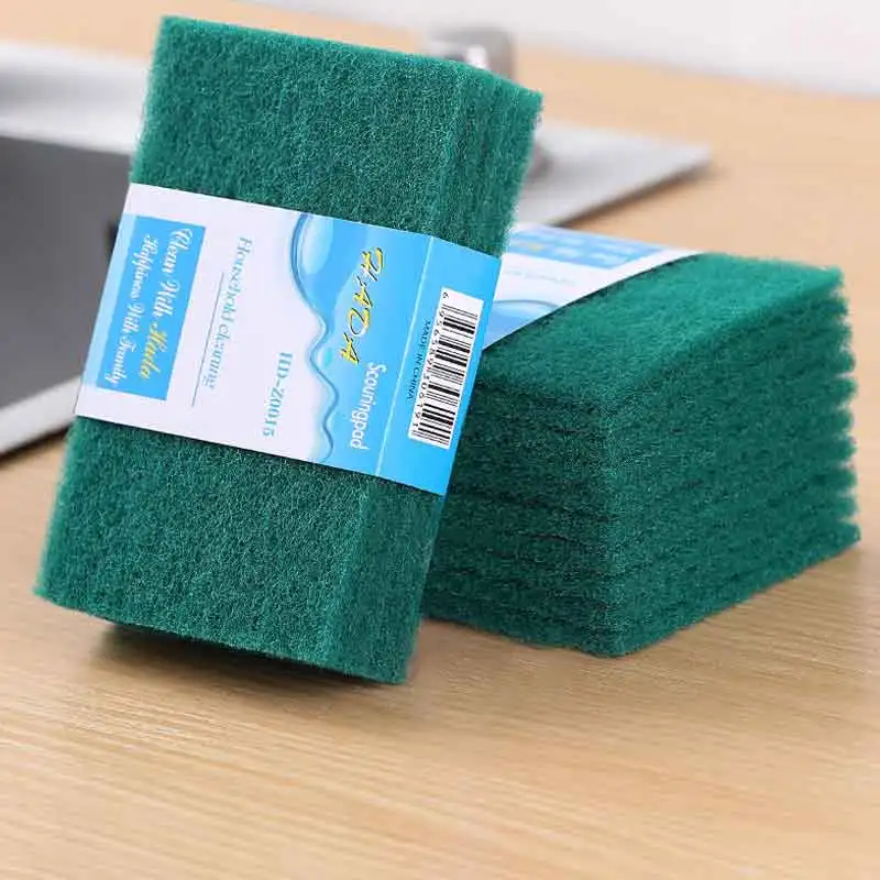 

5/10 шт., двусторонняя салфетка для мытья посуды