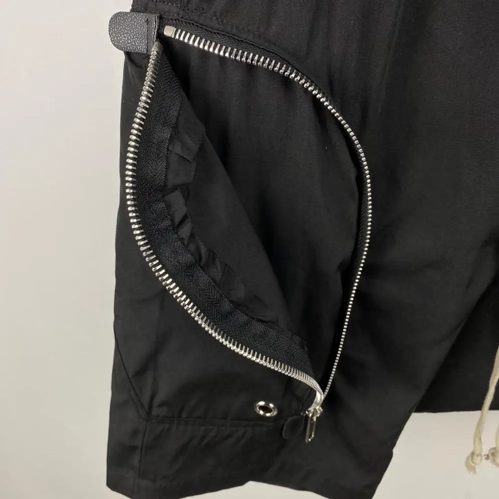 20ss Owen Seak Men Casual Harem Shorts Gothic Men's Sweatpants Summer Hip Hop High Sweater Women Loose Black Shorts Size XL