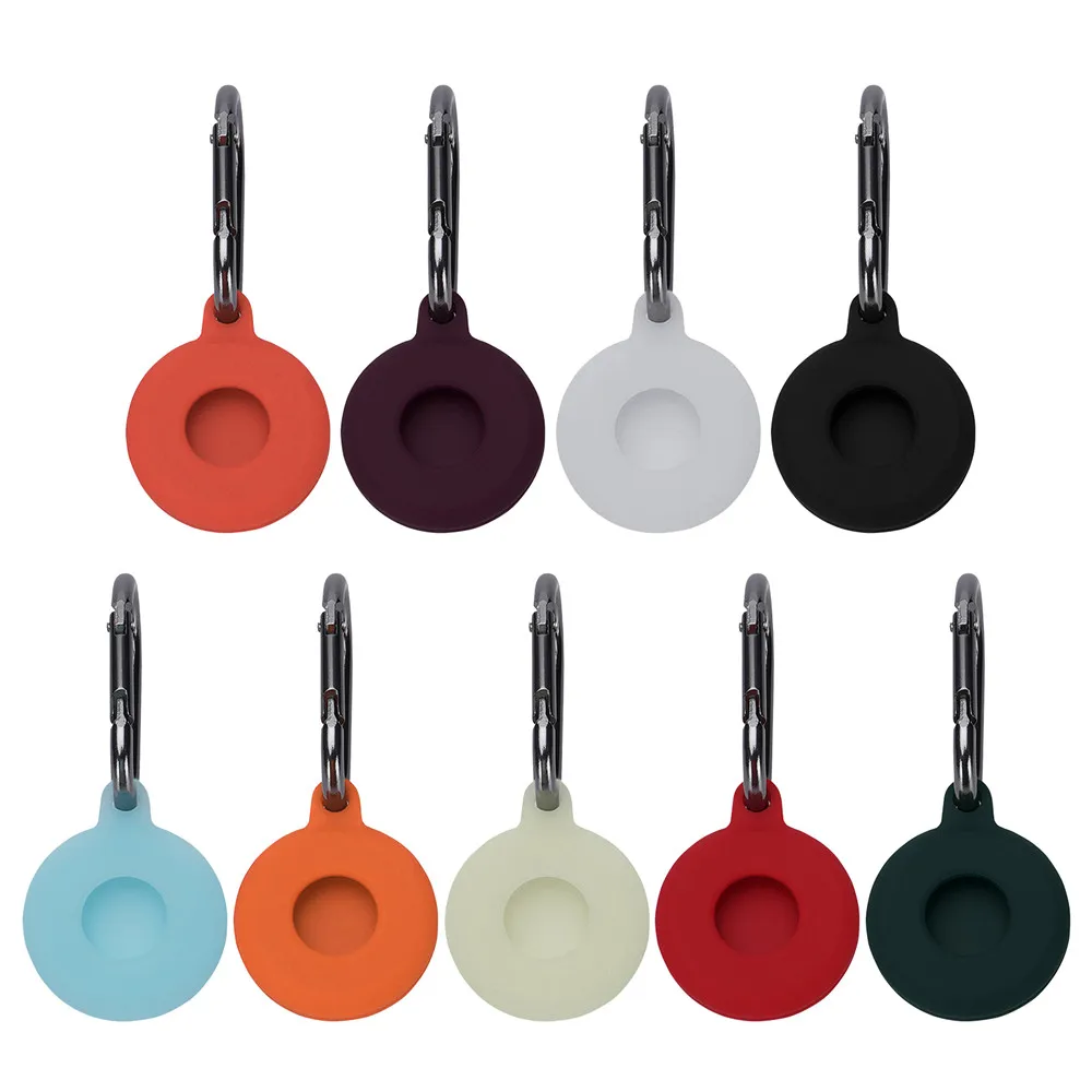 

Protection Case For AirTags Leather Protective Sleeve Anti-scratch Cover Protector Shell For Air Tags Locator Tracker Accessorie